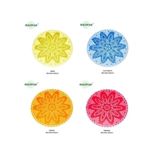 4 Adet Rulopak Pısuvar Süzgeç Limon - Tutti Furitti - Mango - Tropikal Mini Boy 14 Cm Çap 35 G./adet