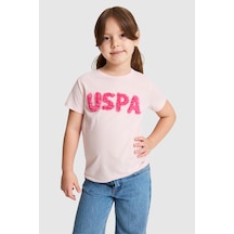U.S. Polo Assn. Kız Çocuk Açık Pembe Tişört 50325656-vr078 Acık Pembe