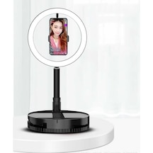 26 Cm Foldable Işıklı Telefon Tutucu Ring Light