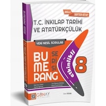 Günay 8. Sınıf Bumerang Etkinlikli T.c. İnkılap Tarihi Ve Atatürkçülük Akıllı Defter