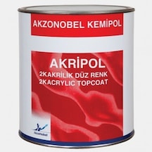 Akzonobel Kemipol Düz Renk 3. Grup Boya 1 Litre T015 Fı504 Taksi Sarısı