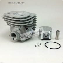 Husqvarna 359 Testere Chrome Silindir Piston Seti 47 Mm