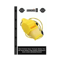 Özel Üretim Koşu Yürüyüş Bahar Fox 40 Sonık Blast Cmg Safety Düdüksarı 9203-0208 Aksddkfox029 Sarı