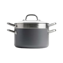 Mayflower Pro 13 Parça Pişirme Seti Thermolon Pro Yapışmaz, Pfas Sız, İskandinav Tasarım, Ahşap Saplı Açık Bakır