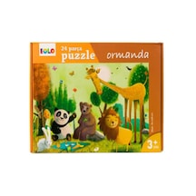 +3 Yaş Ormanda Puzzle 24 Parça (eolo Yayınları)