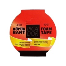 Picador Çift Taraflı Köpük Bant 50mmx5m Askılı Ko005