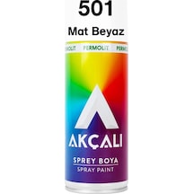 Akçalı 501 Mat Beyaz Sprey Boya