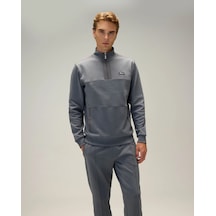 Ellesse Erkek Yarım Fermuarlı Sweat Antrasit