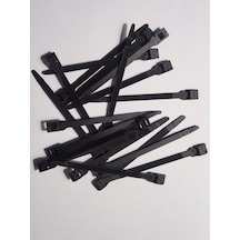 115x6mm Siyah Kablo Bağı 300adet 115x6 Siyah