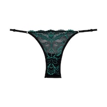 Magic Form Dantelli Arkası Tüllü Ince Ipli Kadın Slip Külot Lila - 295347650 Lila