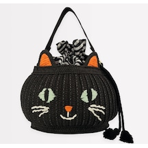 Meri Meri - Trick Or Treat Hasır Çanta - Kedi 0 - 99