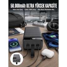 Powerbank Çoklu Şarj Girişi 50.000 Mah Taşınabilir Dijital Göstergeli Kopya Diğer 46841371