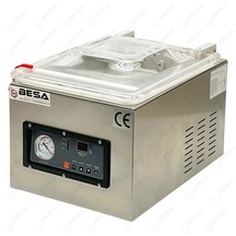 Besa 26 Cm Tek Çene Gıda Ve Sucuk Vakum Makinesi Çelik