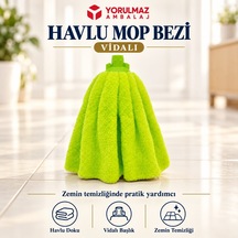 Mop Püskül Havlu Mikrofiber Yedek Mop, Süper Emici Ve Dayanıklı Diğer