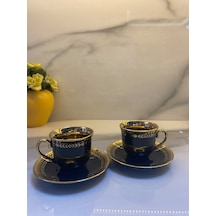 Allaire 2li Kahve Fincan Seti - Renkli - 90 Ml