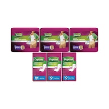 Depend Emici Külot Lohusa Pedi Large 10lu +mesane Pedi 10lu 6lı