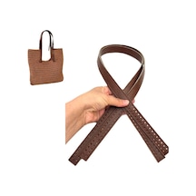 Çanta Aksesuar 80x2 Cm Taba Renk 16 Delikli Model Çift Çanta Sapı Diğer