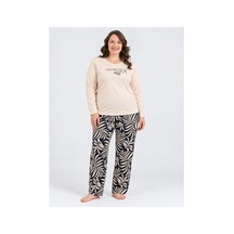 Arnetta Ar3738-x Kadın Pijama Takımı Açık Bej - 929052688 Açık Bej - 929052688 Açık Bej