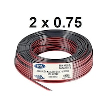 10 Metre Hoparlör Kablosu Kordon 2x0.75 Çiftli Kablo