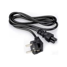 1.5 Metre Pc Mönitör Fişi 3x0,75 Mm 3 Pin Yonca 220v 10a Adaptör Laptop Yazıcı Power Güç Kablosu