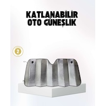 Otomobil Güneşliği Katlanabilir Tasarım Ve Süngerli Isı Yalıtımı 25626779