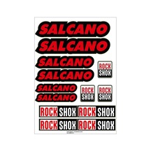 Bisiklet Sticker Seti Salcano 01 Nötr