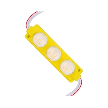 12 Volt 3 Watt Sarı Led Modül - 74x20 Mm - 3030 Çip