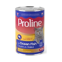 Proline Okyanus Balıklı Pate Yetişkin Kedi Konservesi 395 G