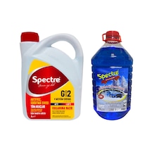 Spectre -40 Derece Kırmızı Antifriz ve -25 Derece Antifrizli Cam Suyu Paketi