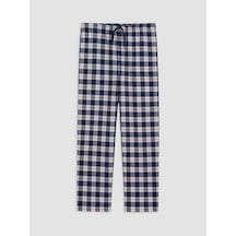 LC Waikiki Lc Waıkıkı Gri Regular Fit Ekose Erkek Pijama Alt