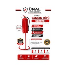 6 Kg Araç Yangın Tüpü Kkt Abc Oto Muayene Yangın Söndürücü Acil Durum