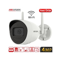 Hikvision Ds-2cv2041g2-ıdw 4mp Wi-fi Dış Mekan Bullet Güvenlik Kamerası - Çift Yönlü Konuşma, Ip66