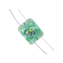Powermaster Pm-14714 12 Volt 2 Watt Yeşil Yanıp Sönen Çakar 4333-3030 Modül Led 43x33x28mm