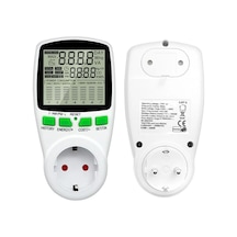 Gesi Pm-1453 Dijital Wattmetre Enerji Ölçer Tüketim Ölçer 220 Volt 16 Amper 3680 Watt Priz