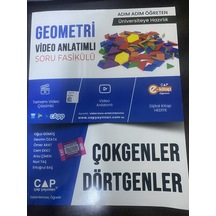 Geometri Çokgenler ve Dörtgenler Konu Anlatımlı Soru Bankası -  Çap Yayınları