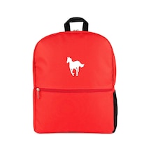 Deftones White Pony Logo Kırmızı Sırt Çantası