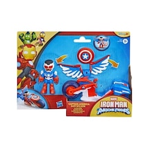 Captain America Aksiyon Figürü Ve Super Bike Seti, Eğlenceli Oyun