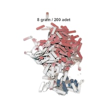 Koyu Pembe 15 X 5 Mm Dantel Oya Yazma Halhal Abiye Lazer Kesim Pul 200 Adet / 8 Gram