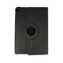 Newface Apple İpad Pro 13 2024 Kılıf 360 Tablet Deri Kılıf - Siyah