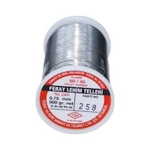 Feray 0.75mm/500gr ,0.75mm/500gr 60/40 Lehim Teli