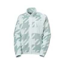 Helly Hansen W Imperıal Prınted Pıle Snap Mont Icicle