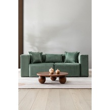 Katt Ekstra Rahat İskeletli 2 Li Koltuk 10 Renk Yeşil