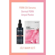The Fair. Pdrn Somon Dna Serum & Somon Dna Ampul Maske Yaşlanma Karşıtı Kore Bakım İkili Seti