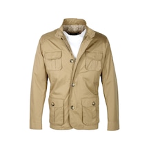 Ncs Jeans Erkek Casual Cep Detay Safari Mont 4951-Camel