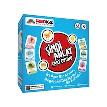 Redka Şimdi Anlat Kart Oyunu Heyecanlı Dakikalar Dikkat Odaklanm