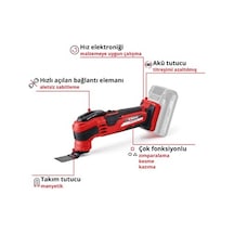 Akülü Raspalama, 18v Güç Ve Yüksek Hız İle Verimli Kullanım