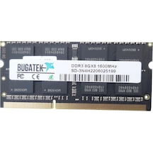 Bugatek BR-1402 8 GB DDR3 1600 MHz CL11 Notebook Ram Bugatek BR-1402 8 GB DDR3 1600 MHz CL11 Notebook Ram