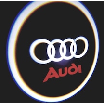 OtoÇizgi Audi Pilli Yapıştırmalı Kapı Altı Led Hayalet Logo Mesafe Sensörl N11.9221 OtoÇizgi