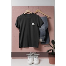 Oversize Grand Theft Auto V Gta 5 Logo Cep Tasarımlı Unisex T-shirt Siyah