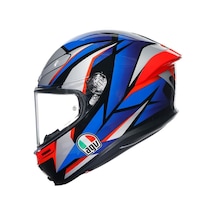 Agv K6 S Slashcut Black Blue Red Renkli
